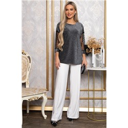 Блуза В гармонии с собой (серебро) Б14858-48М