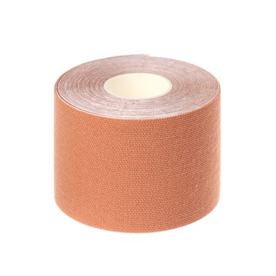 Кинезио - тейп, 5 см × 5 м, бежевый