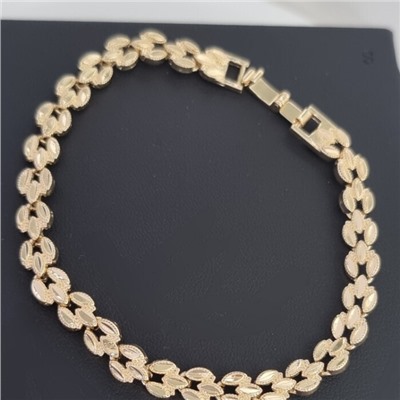 Браслет на руку ювелирной бижутерии Итальянское золото (покрытие желтое 14к), арт.213.964