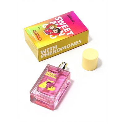 Туалетная вода с феромонами Love is Sweet mango, 50 мл