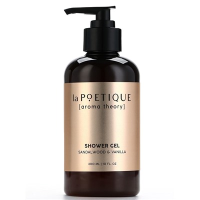 Гель для душа женский, 300 мл, аромат сандала и ванили, LA POETIQUE