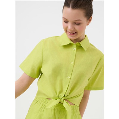 Комплект текстильный для девочек: рубашка, шорты