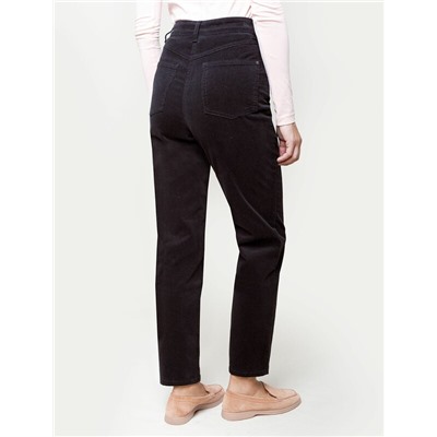 Брюки из эластичного микро-вельвета