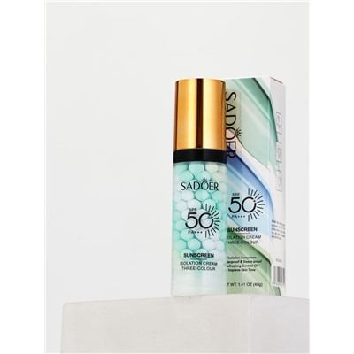 Крем-консилер под макияж 3 в 1, трехцветный