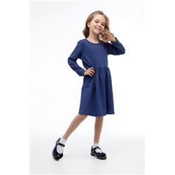 Платье Галочка (Синий)