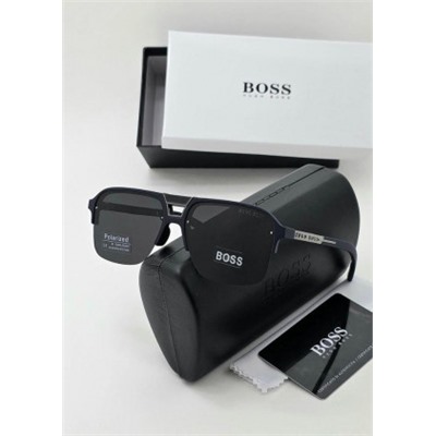 Набор мужские солнцезащитные очки, коробка, чехол + салфетки #22892881