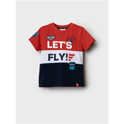 Фуфайка трикотажная для мальчиков (футболка)