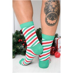Носки мужские Новогодний леденец (комплект 1 пара)