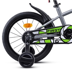 Велосипед 16" Rocket First, цвет серый