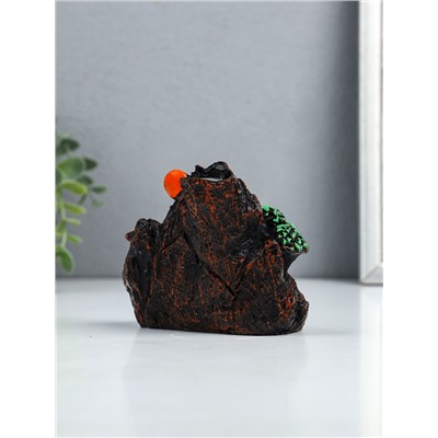 Подставка для благовоний TAKE IT EASY «Храм в горах», набор благовоний конусы, стелющийся дым, 9.5×12.5 см