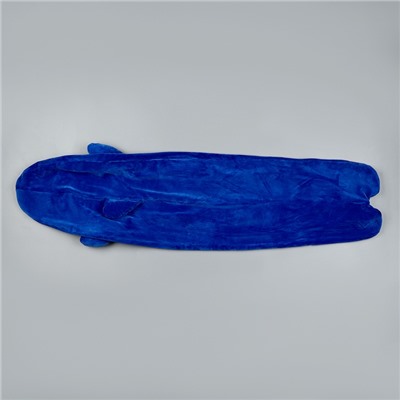 Мягкая игрушка без наполнителя «Акула», 110 см, цвет синий