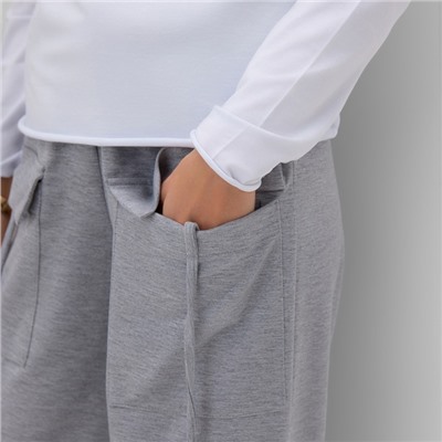 Брюки женские карго MINAKU: Casual Collection, серые, размер 44