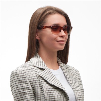 Очки солнцезащитные женские OneSun, uv 400, дужка 14.5 см, ширина 14 см, 4.5×6 см, флекс-дужки