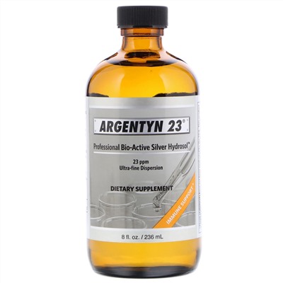 Sovereign Silver, Argentyn 23, Professional Bio-Active Silver Hydrosol, 236 мл (8 жидких унций)