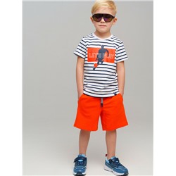 Комплект трикотажный для мальчиков: фуфайка (футболка), шорты