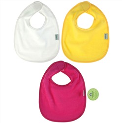 Green Sprouts, Stay Dry Infant Bibs, Pink, 10 Pack