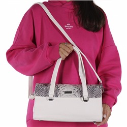 Сумка 593361 white Velina Fabbiana-Safenta