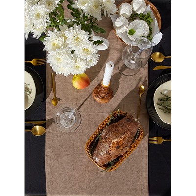 Дорожка SL HOME Coniferous 40×142±3 см, лён 100%, плотность 190 г/м²