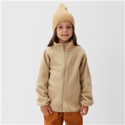 Детская кофта на молнии KAFTAN, бежевая, размер 34 (122-128 см)
