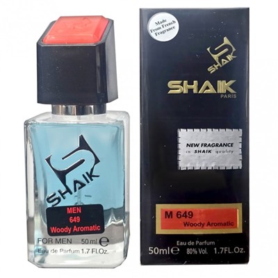 Парфюмерная вода Shaik № 649 Dolce&Gabbana K By Dolce&Gabbana Eau De Parfum Intense мужская (50 ml)