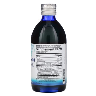 Garden of Life, Dr. Formulated, масло печени аляскинской трески, со вкусом лимона, 400 мл (13,52 жидк. унций)