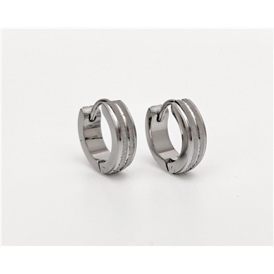 Серьги из стали