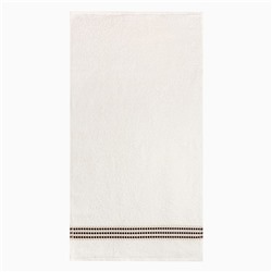 Полотенце махровое Love Life «Адажио» 70×140 см, белый, 100% хл, 450 г/м²