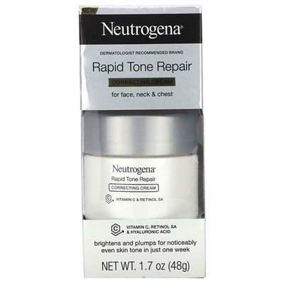 Neutrogena, Rapid Tone Repair, корректирующий крем быстрого действия, 48 г (1,7 унций)