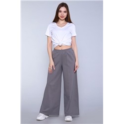 Брюки палаццо 85009 (Темно-серый)