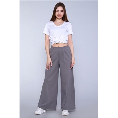 Брюки палаццо 85009 (Темно-серый)