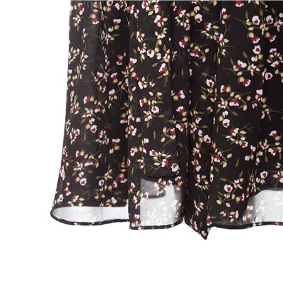 Платье мини женское MIST plus-size, размер 52, чёрное