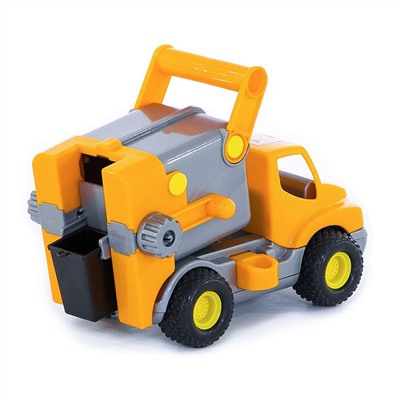 320848 Wader "КонсТрак", автомобиль коммунальный (оранжевый) (в коробке)