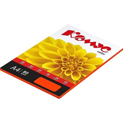 Бумага  А4  50л 80гр. Color (шафран интенсив) (619954)