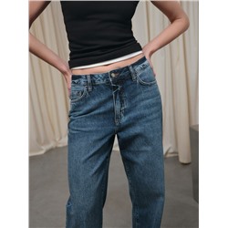 Актуальная коллекция CONTE CON-842 Джинсы relaxed из eco-friendly денима с уникальной варкой по низу