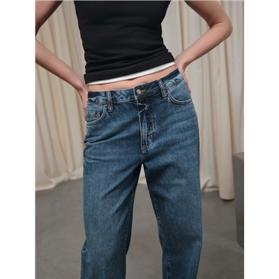 Актуальная коллекция CONTE CON-842 Джинсы relaxed из eco-friendly денима с уникальной варкой по низу