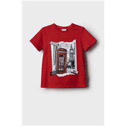 Фуфайка трикотажная для девочек (футболка) PLAYTODAY, 1239826