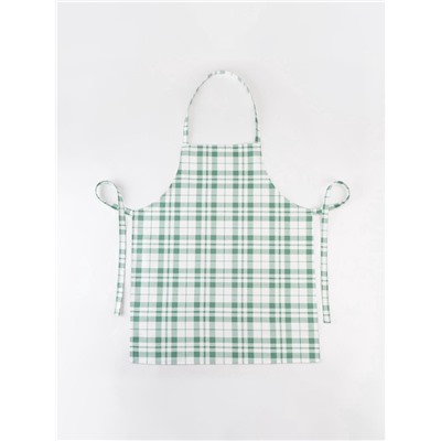 Фартук «Этель» Eucalyptus (клетка) 60×70 см, 100% хлопок, саржа 190 г/м²