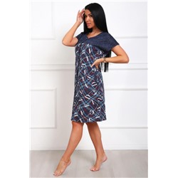 242т Халат женский (Синий)