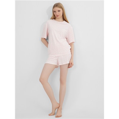 КОМПЛЕКТ ЖЕНСКИЙ (ДЖЕМПЕР, ШОРТЫ) 592630