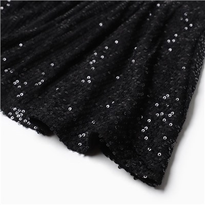 Юбка из пайеток KAFTAN размер 36 (134-140 см), черный