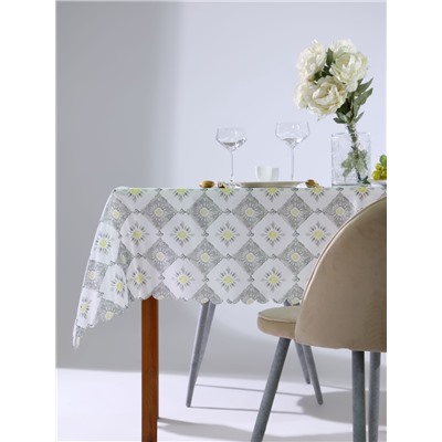 Скатерть «Доляна» Gray diamonds, 145×110 см