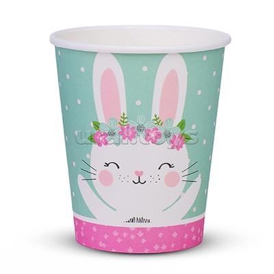 Набор посуды одноразовой "Зайка" стаканы (10 шт.)