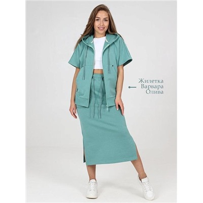 Юбка "Белинда" (Оливковый)