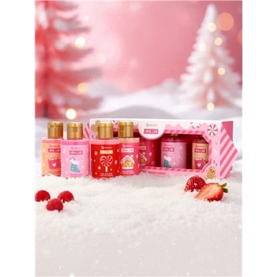 Гель для душа «Волшебство рядом», новогодний набор 4 шт., URAL LAB