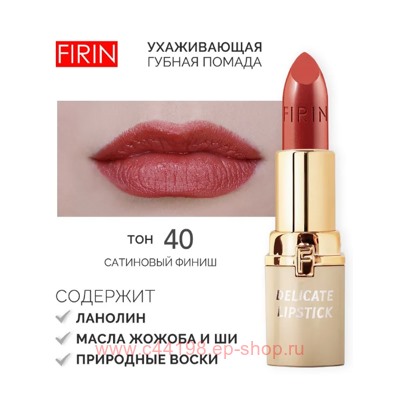 FIRIN Губная помада Нежная тон 040 ароматные специи