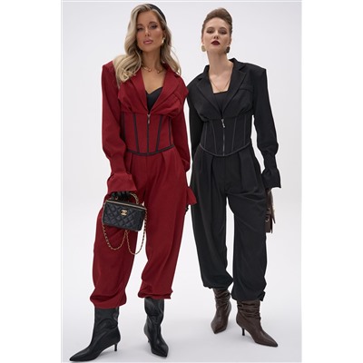 Брюки – алладины Джуди (бордовый)