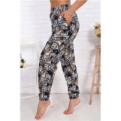 Брюки 36555 (Коричневый)