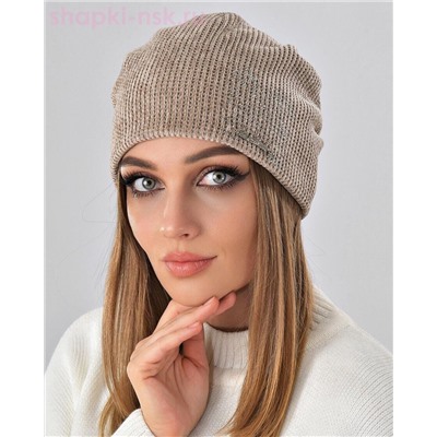 Велюр люрекс спорт Шапка флис (56-58)