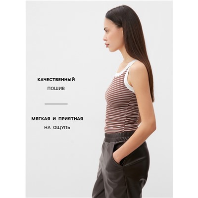 Майка женская MIST: Base, размер 42-44, бежевая