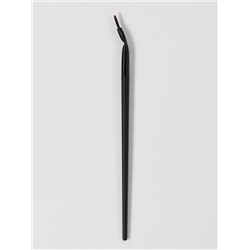 Кисть для макияжа, тонкая, 14 см, чёрная